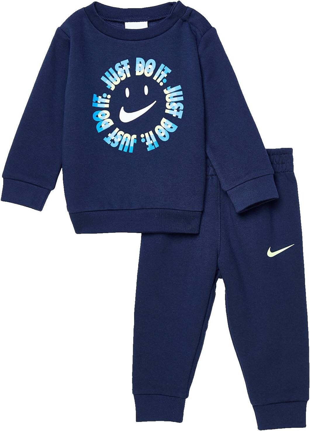 

Детский набор Nike Happy GFX Crew Set, цвет Midnight Navy