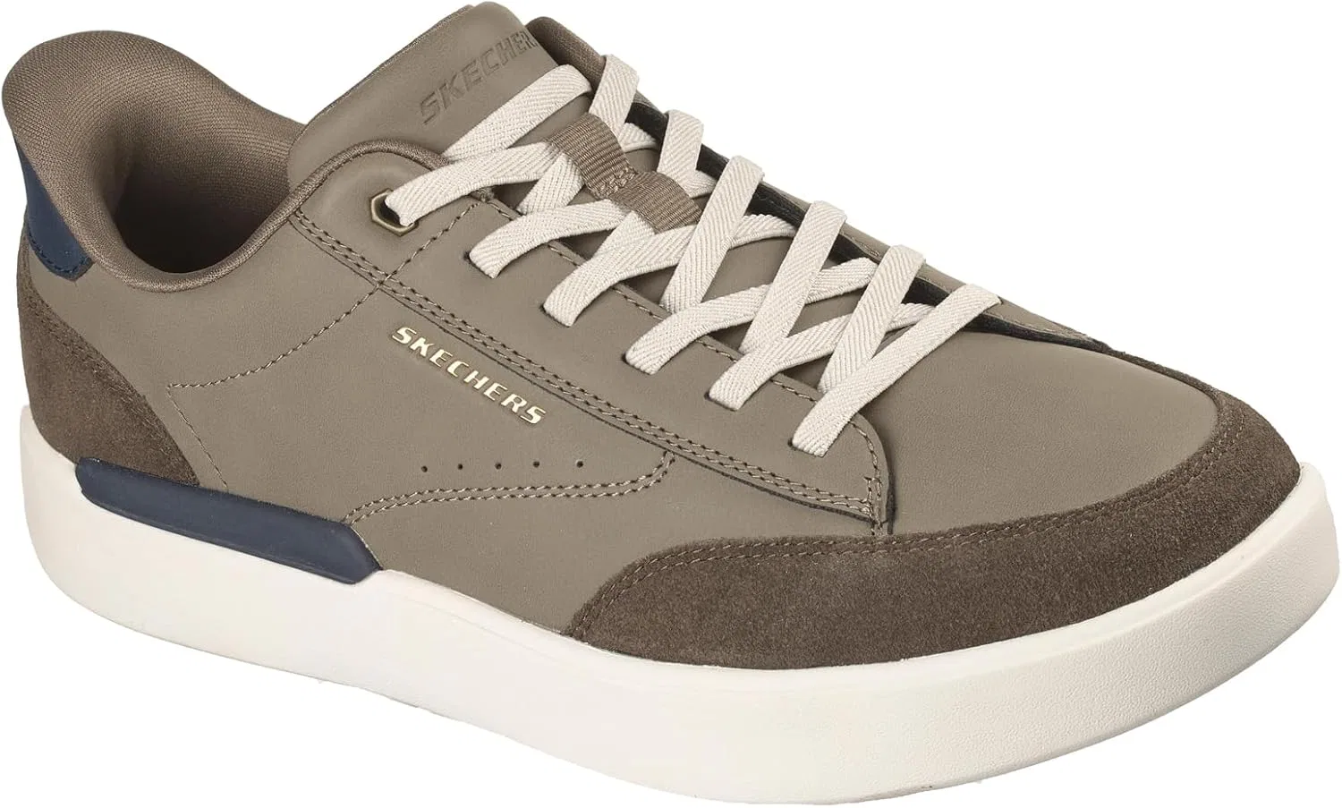 Мужские кроссовки Skechers USA на шнуровке с замшевым носком Skechers USA Men's, Brown