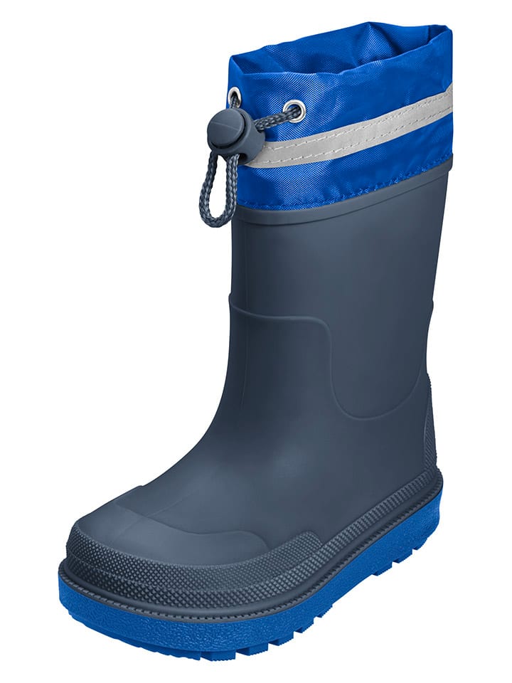 

Playshoes Темно-синие резиновые сапоги