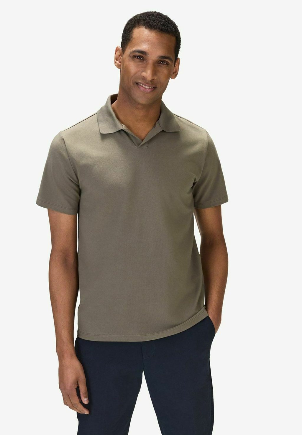 

Рубашка поло OPEN COLLAR John Henric, зеленый