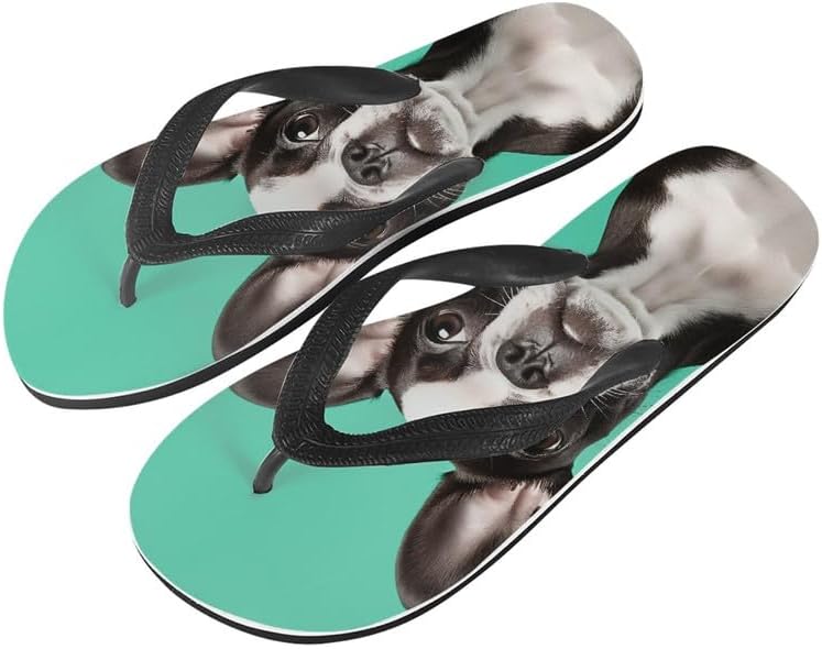 

Женские пляжные шлепанцы Semiouray с камуфляжным принтом, подсолнечник, тюльпан, легкие летние тапочки, сандалии-вьетнамки для отпуска на Гавайях, Cute French Bulldog