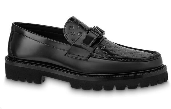 Кроссовки major loafer shoes 'black' Louis Vuitton, черный — фото 2