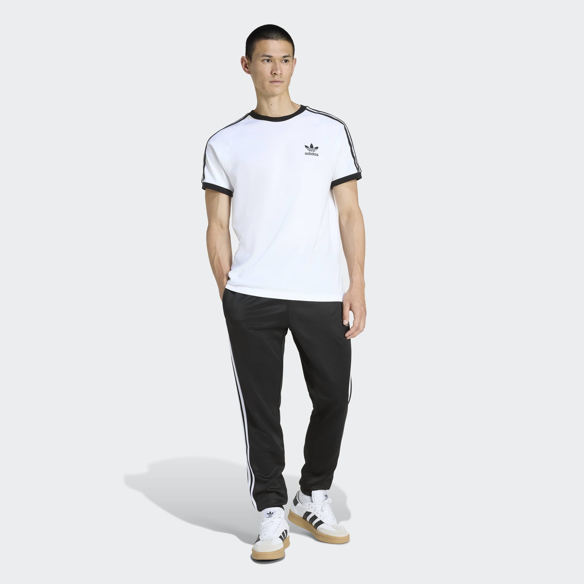 

Adidas Originals Брюки Tapered 'SST' черные