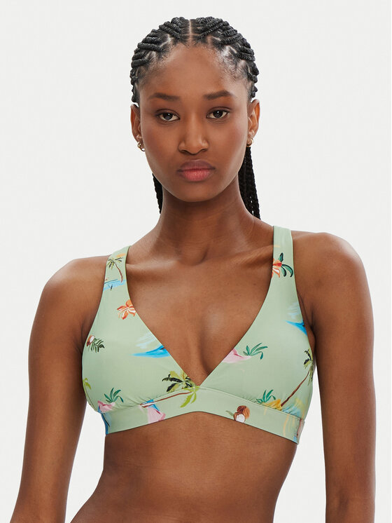 

Топ бикини Isla Palm 31514MF216 Seafolly, зеленый