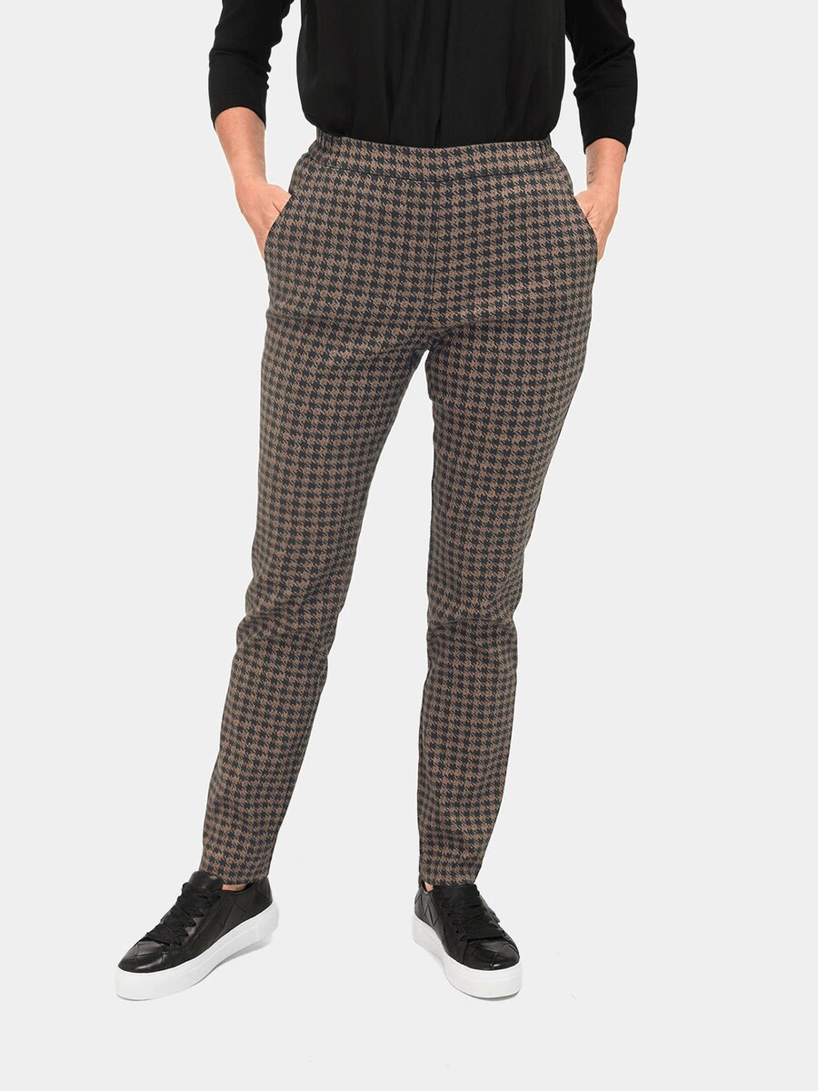 

Узкие брюки Goldner, Beige/Brown