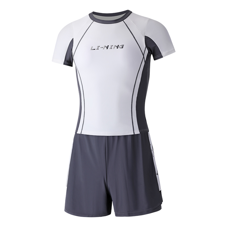 

Купальник раздельный женский Two Piece LINING, White Black[Fashion Color Block, Slimming Fit]