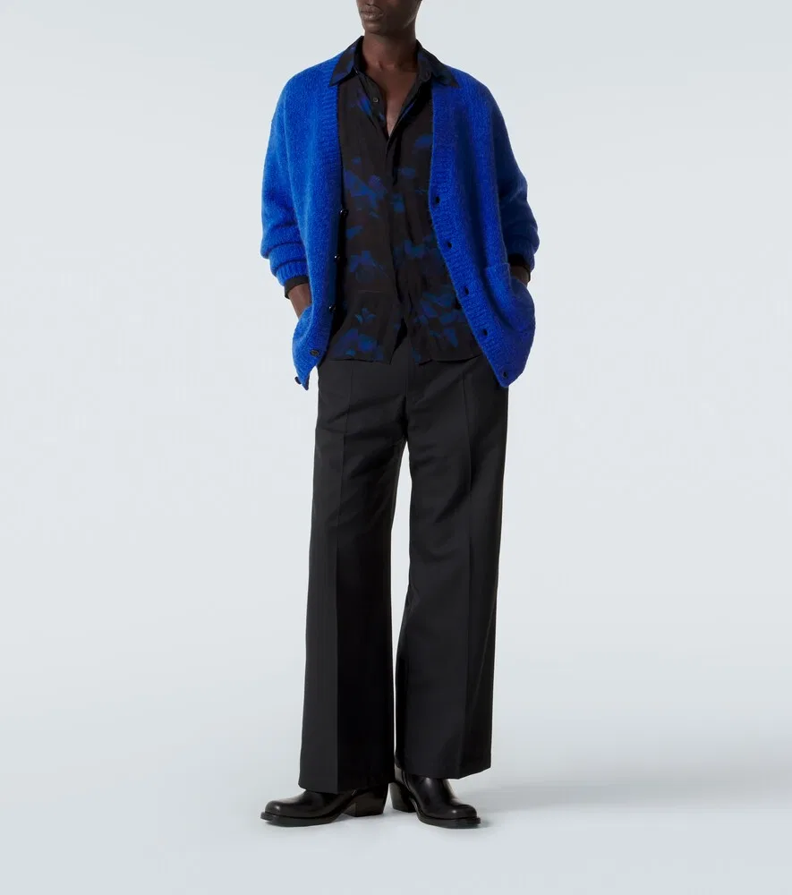 Кожаные ботильоны Dries Van Noten, черный — фото 2