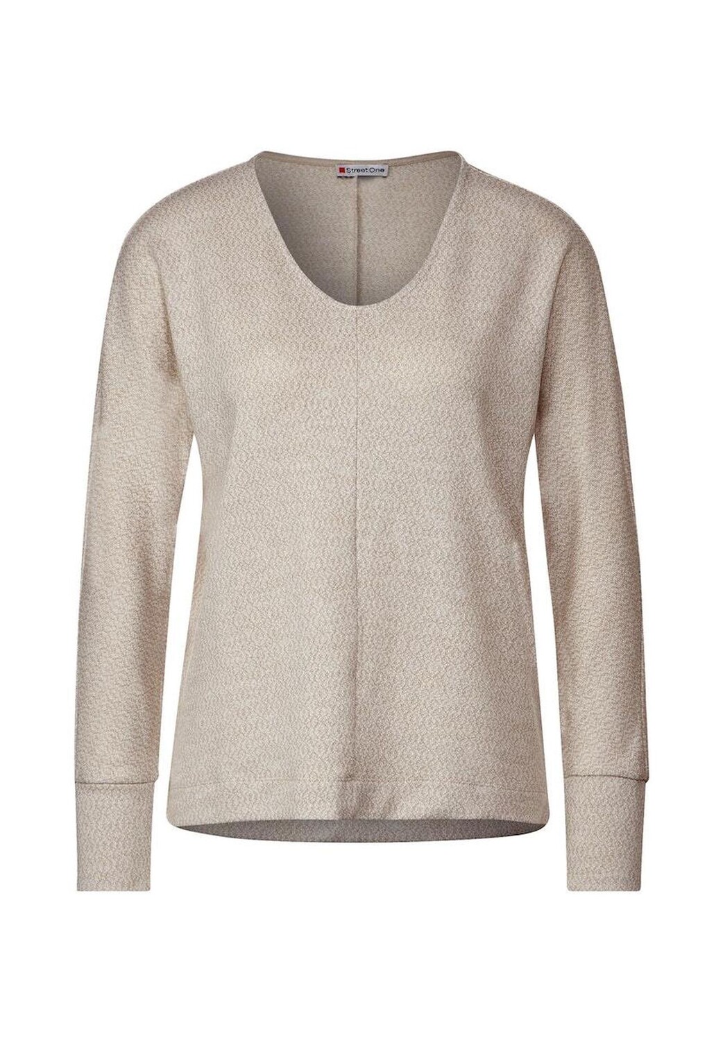 

Рубашка с длинным рукавом Street One, цвет Spring Sand Melange