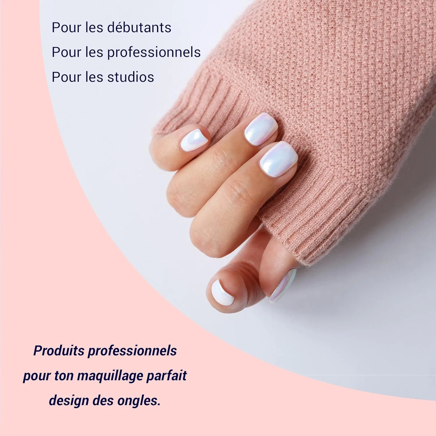 Набор гелей для ногтей 3 в 1, 3 x 5 мл Nd24 Naildesign, Pink — фото 4