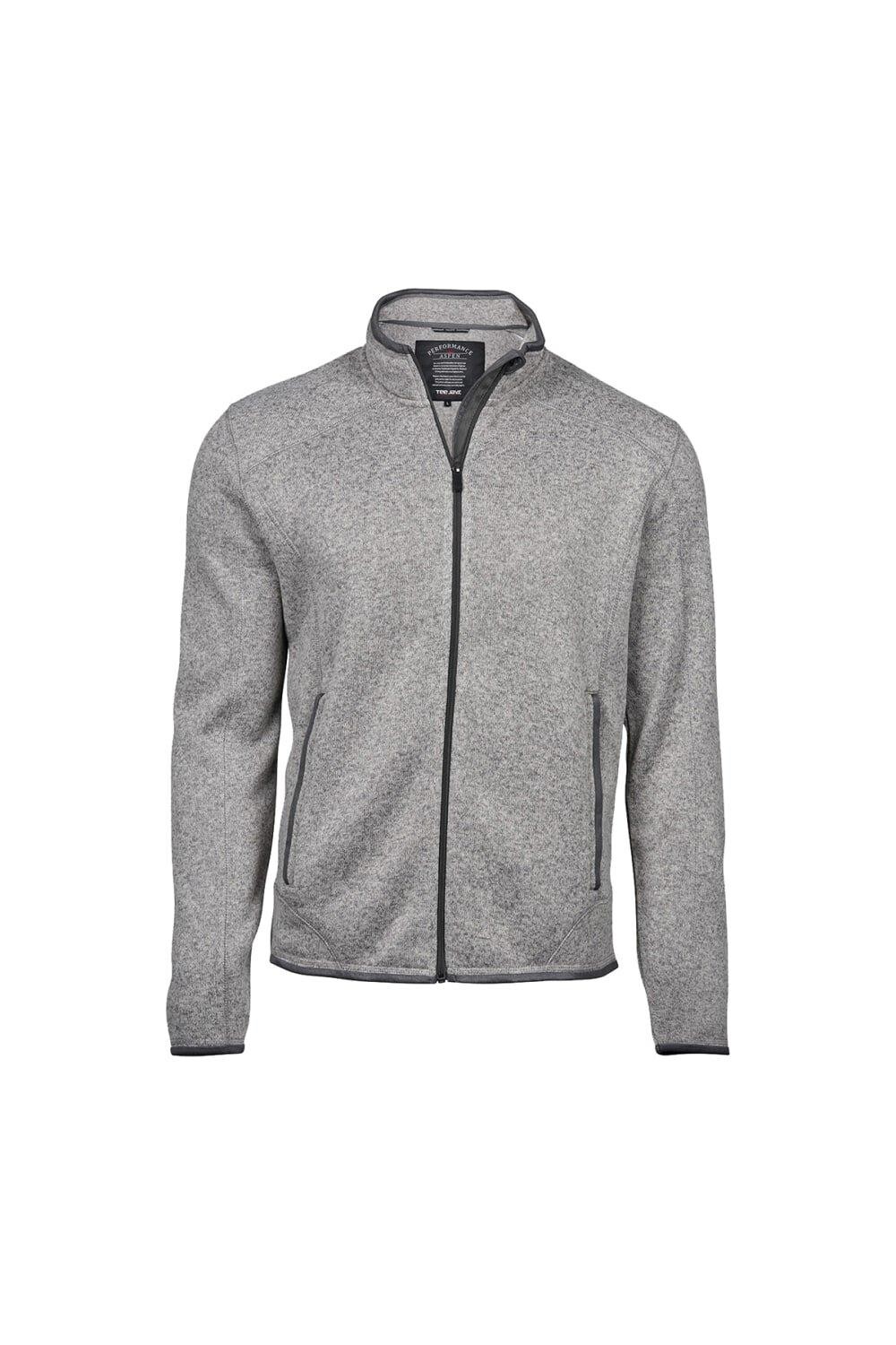 

Вязаная флисовая куртка для улицы TEE JAYS, серый