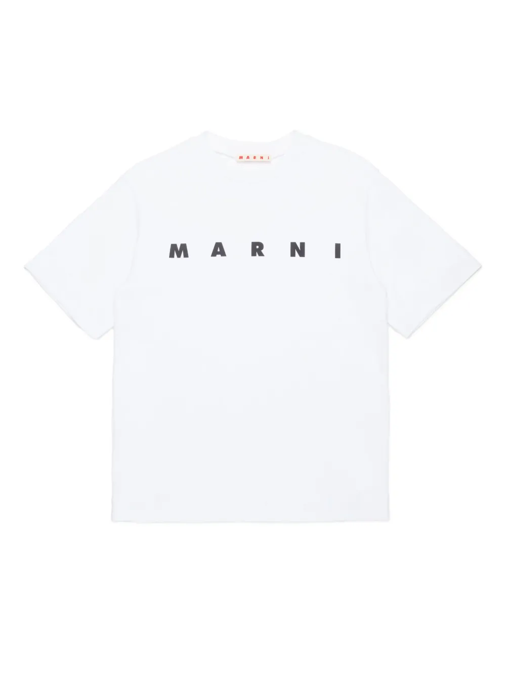 

Футболка с логотипом Marni Kids, белый