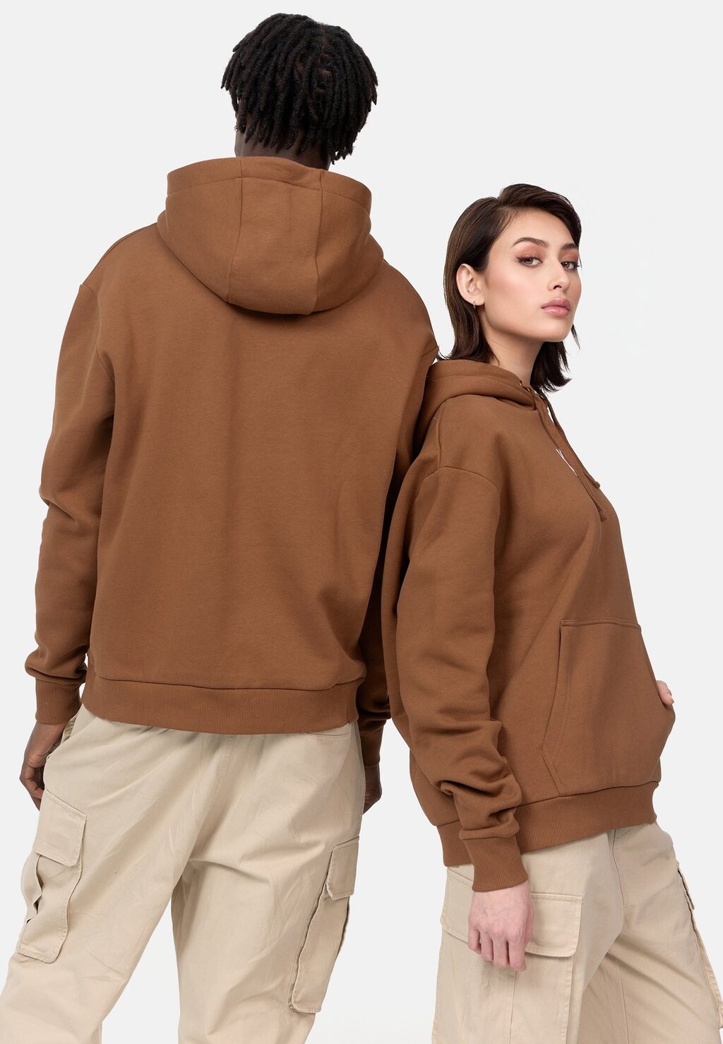 

Толстовка Small Signature Essential Hoodie Unisex Karl Kani, коричневый