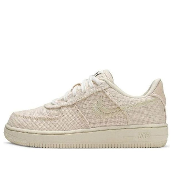 

Кроссовки x stussy air force 1 low 'fossil' Nike, бежевый