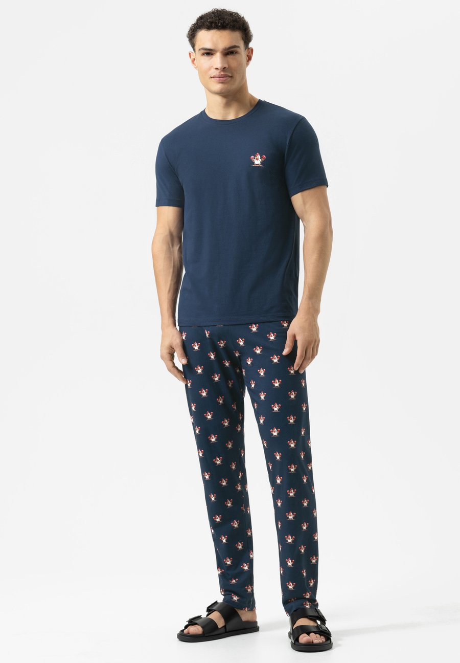 

Пижамные брюки mey SERIE SPORTY CHICKEN, Yacht Blue/Dark Blue