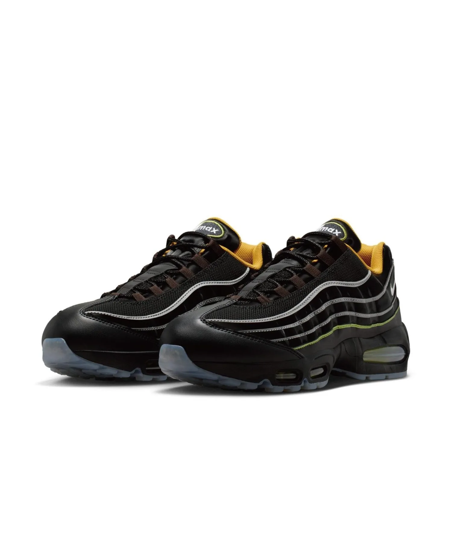 Унисекс кроссовки Air Max 95 Big Bubble NIKE чёрные — фото 3