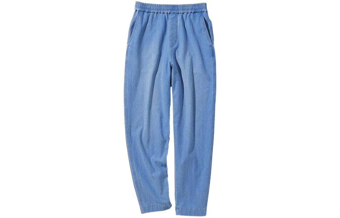 

Джинсы женские пудрово-голубые Uniqlo
