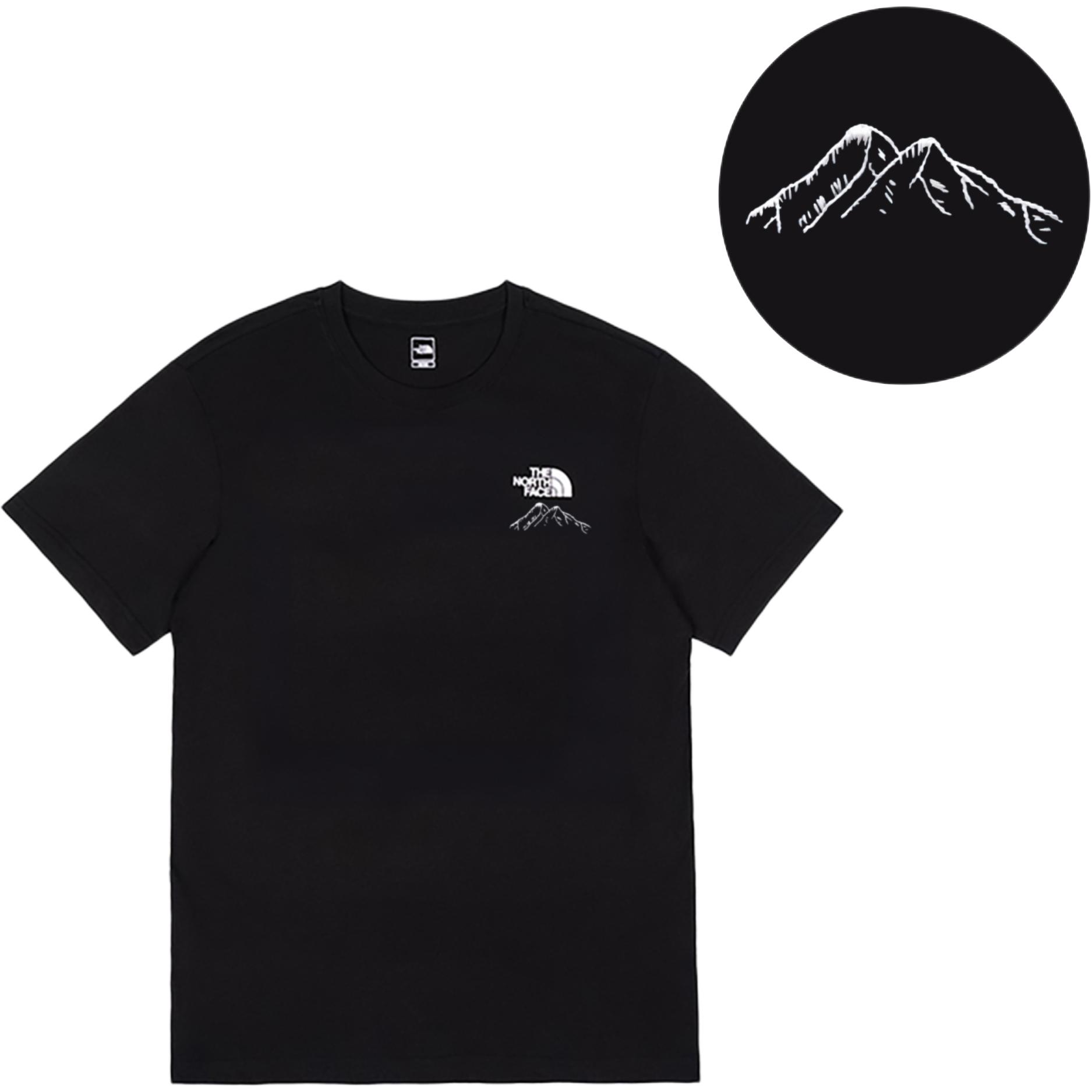 

THE NORTH FACE Футболка мужская черная, Черный, THE NORTH FACE Футболка мужская черная