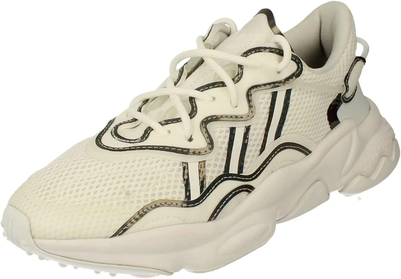 Мужские беговые кроссовки Adidas Originals Ozweego, белый/черный
