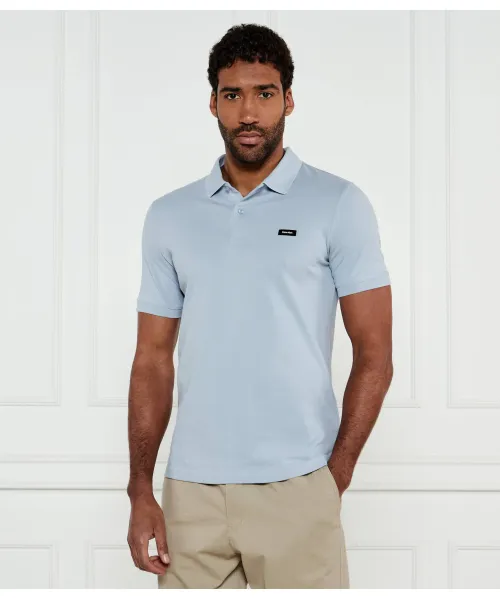 

Футболка поло Slim fit Calvin Klein, синий