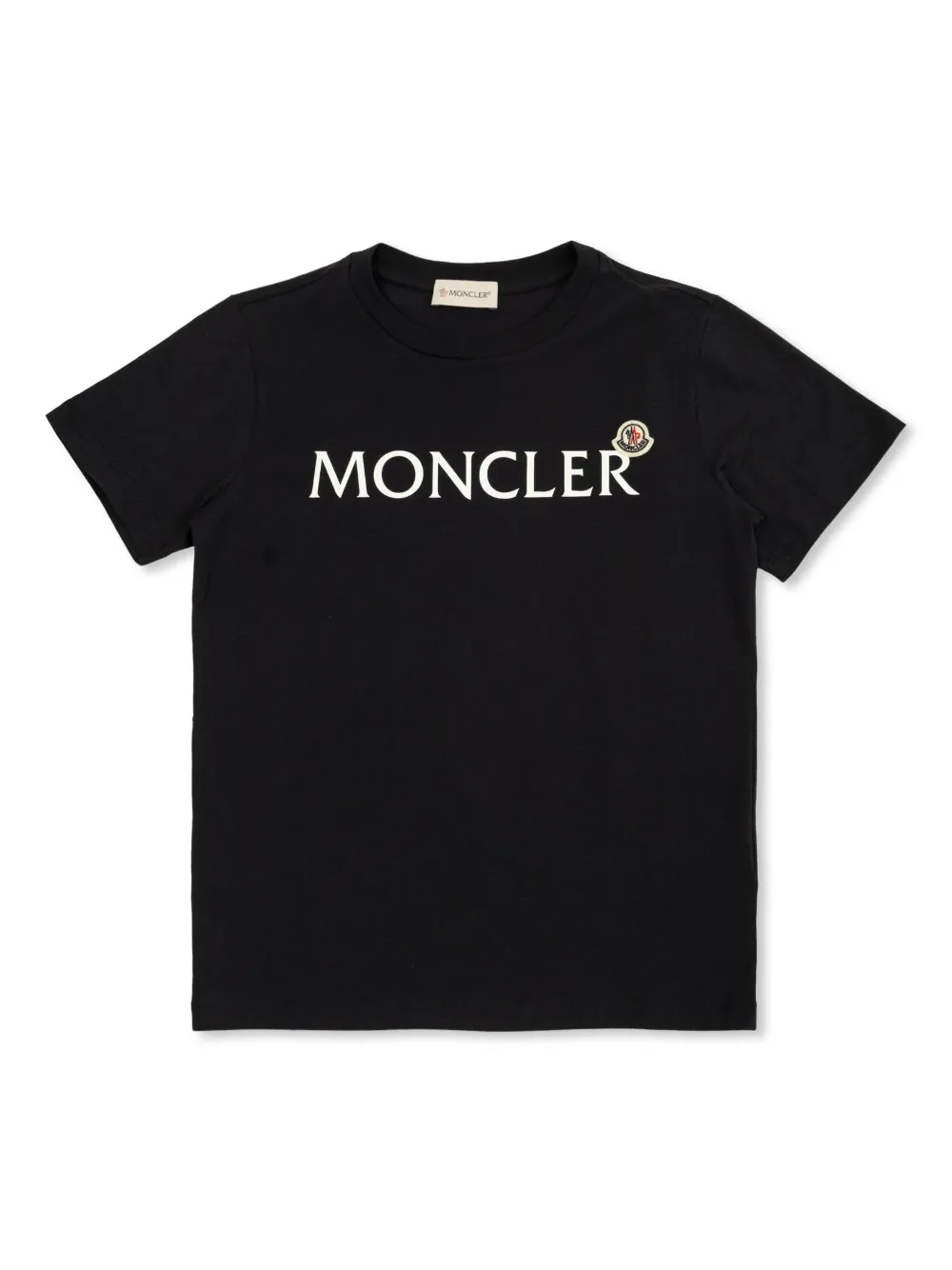

Футболка с логотипом Moncler Enfant, синий