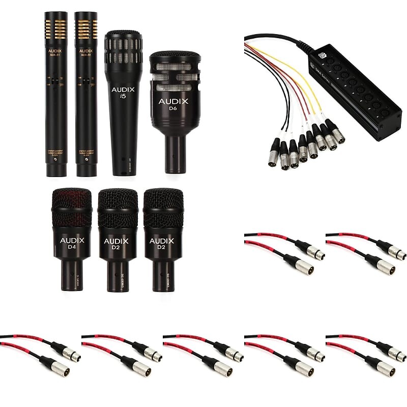 

Комплект микрофонов Audix DP7 7-Piece Drum Microphone Package