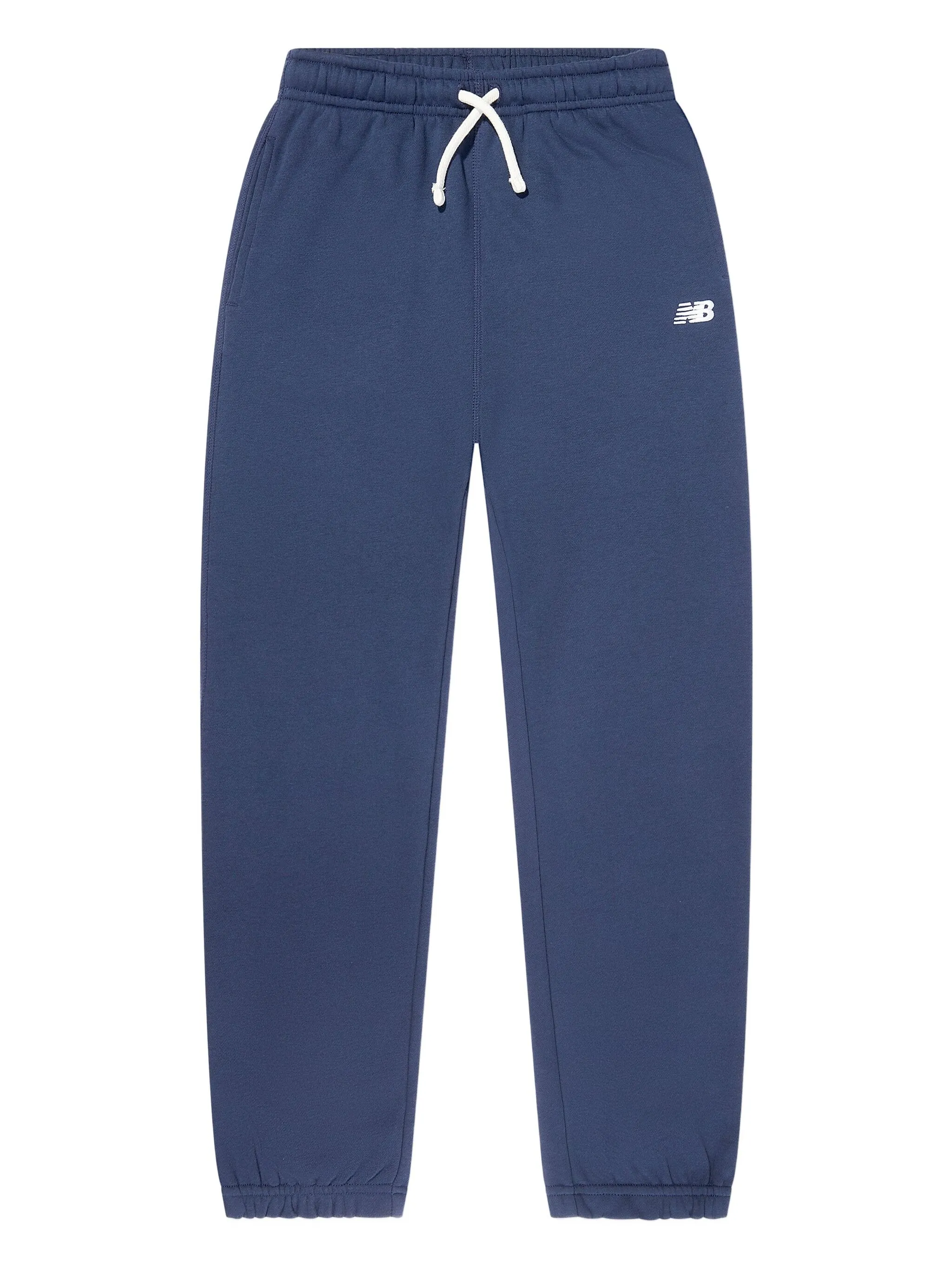 

Спортивные брюки с вышитым логотипом New Balance Kids, синий