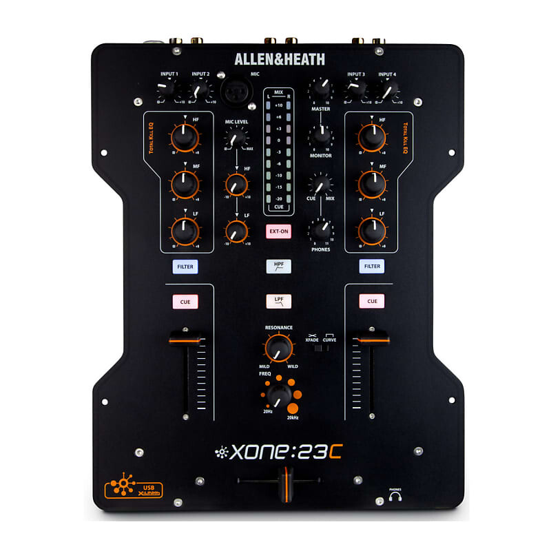 

Микшер Allen & Heath XONE:23C 2+2 Channel DJ Mixer with Soundcard