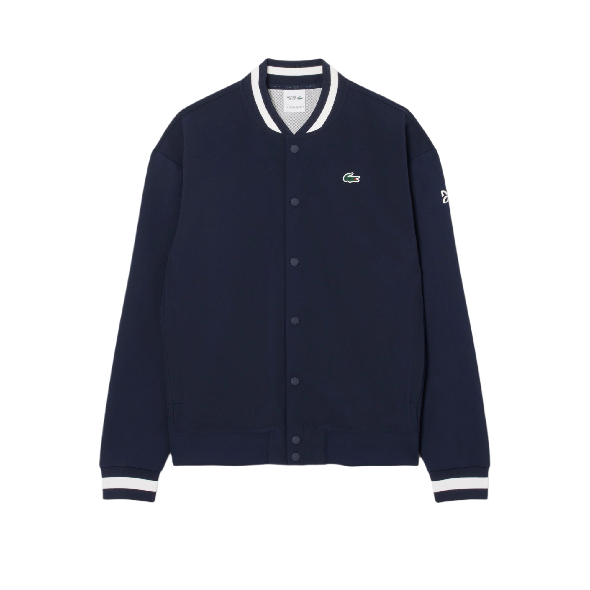 

LACOSTE Бомбер с вышитым логотипом, HHW/Navy Blue