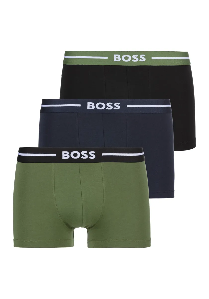 

Бокс BOSS "Trunk 3P Bold" (упаковка, 3 шт., 3 шт.), с поясом с логотипом BOSS, цвет Open Miscellaneous 961