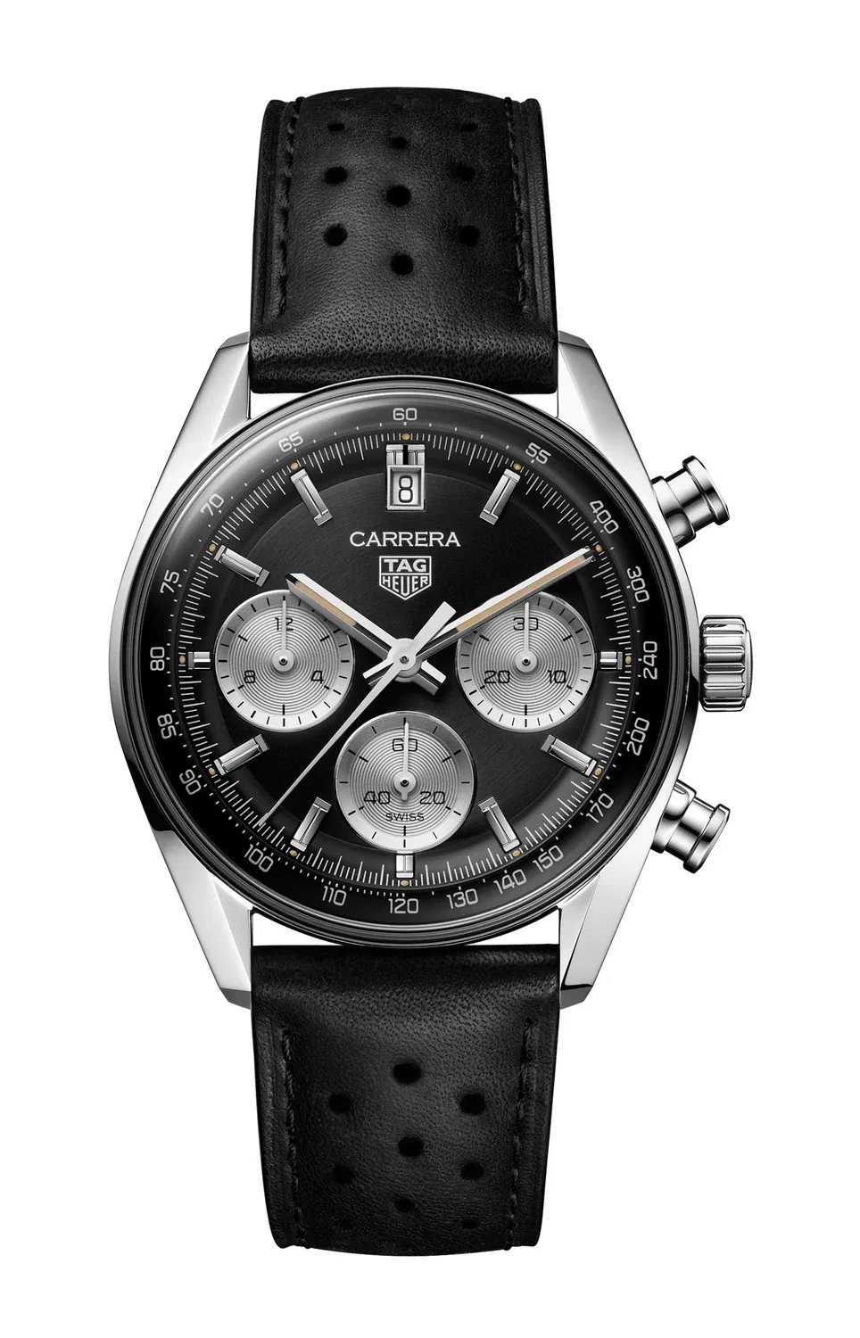 TAG HEUER CARRERA ХРОНОГРАФ - CBS2210.FC6534, серебряный