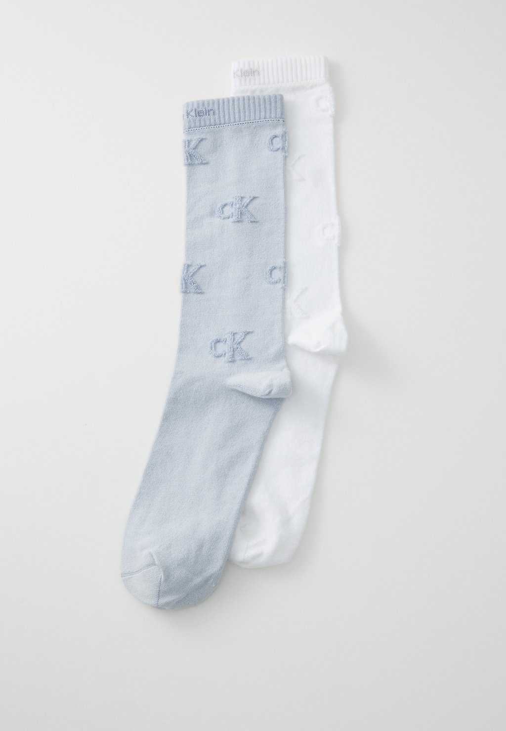 

Носки MEN LOGO 2 PACK Calvin Klein Underwear, светло-голубой
