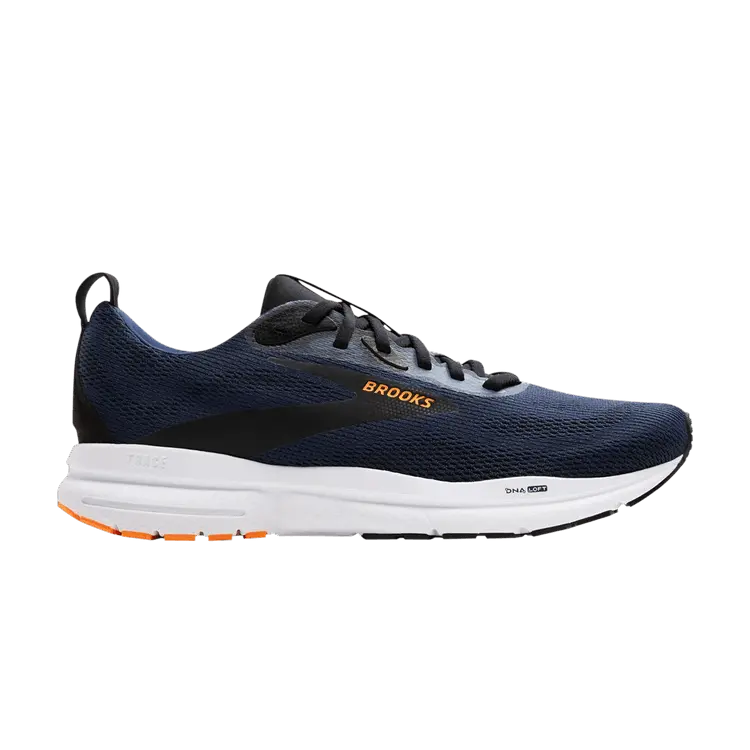 

Кроссовки Brooks Trace 4, Peacoat Black Orange Pop
