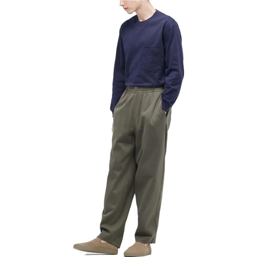 Футболка унисекс темно-синяя Uniqlo, темно-синий — фото 2