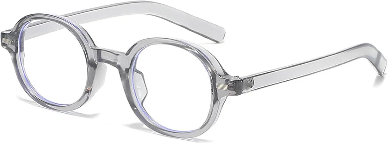 

Женские солнцезащитные очки, модные, с прозрачными градиентными линзами, защита от УФ-излучения UV400; мужские очки в стиле ретро-панк с заклепками TOIPASTN, Gray Clear