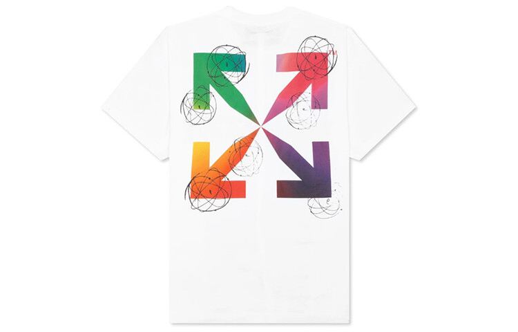 

Футболка X Futura Oversized Atoms Off-White