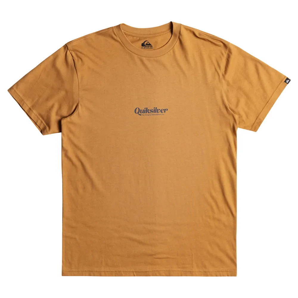 

Футболка Quiksilver Simple Lettrin, коричневый