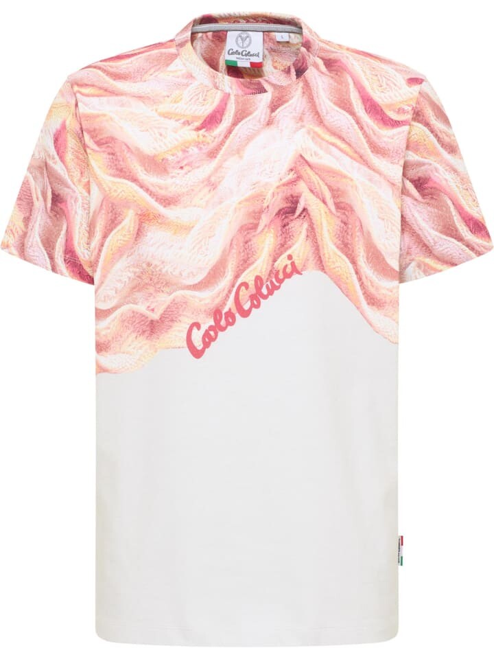 

Футболка Carlo Colucci T-Shirt Donquerque, оранжевый