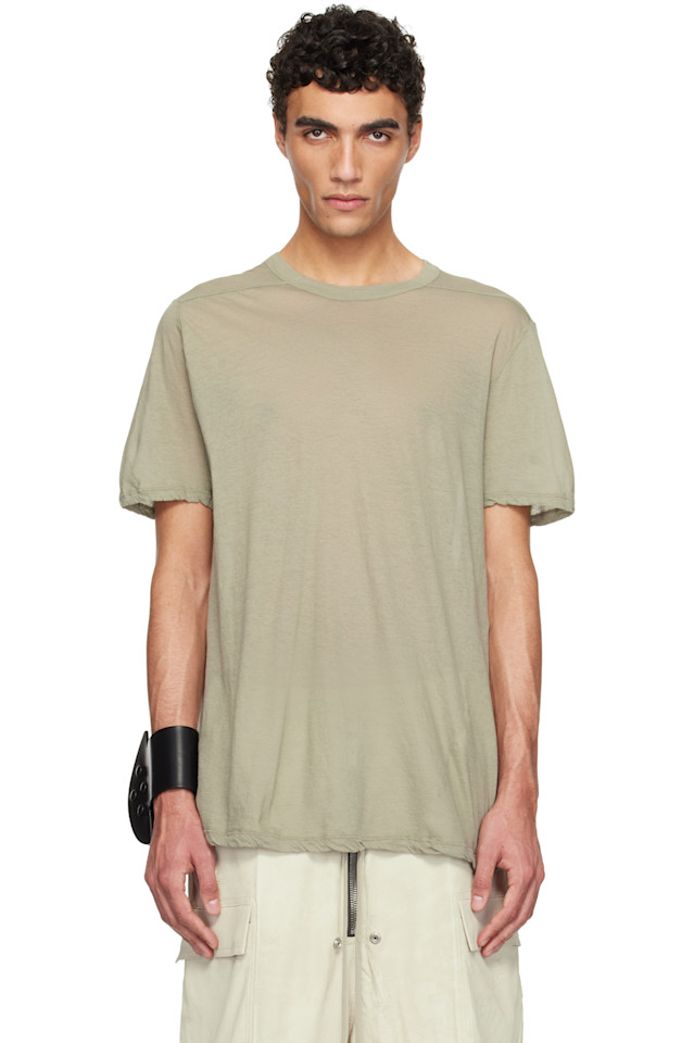 

Футболка голливудского уровня Rick Owens, цвет celadon