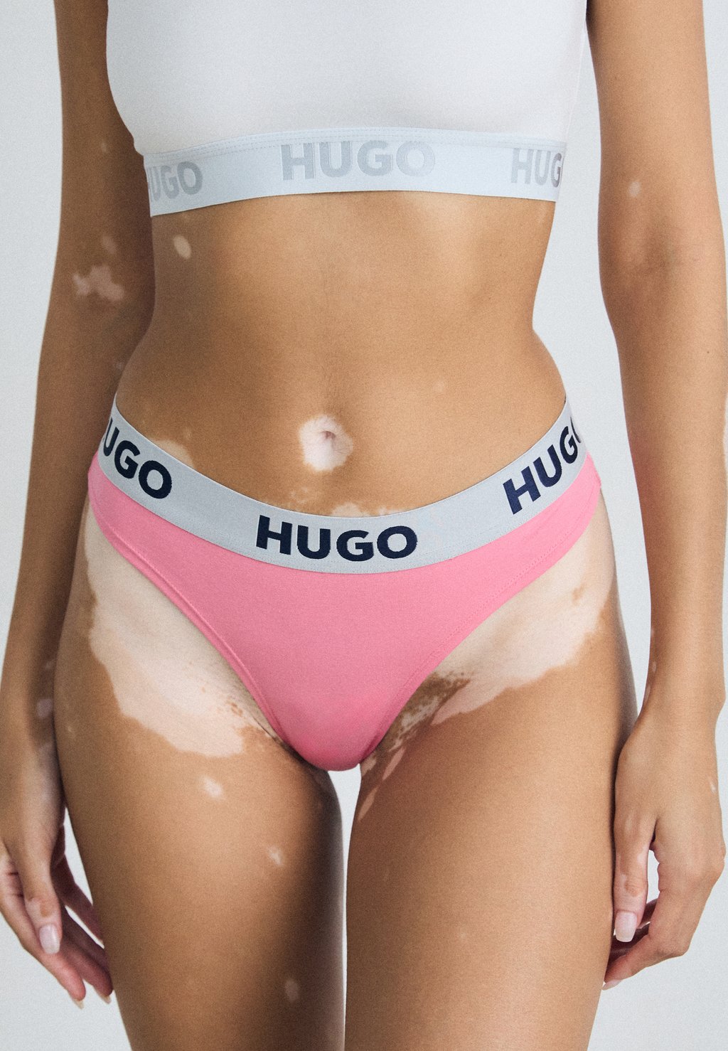 

Стринги THONG SPORTY LOGO HUGO, светло-красный