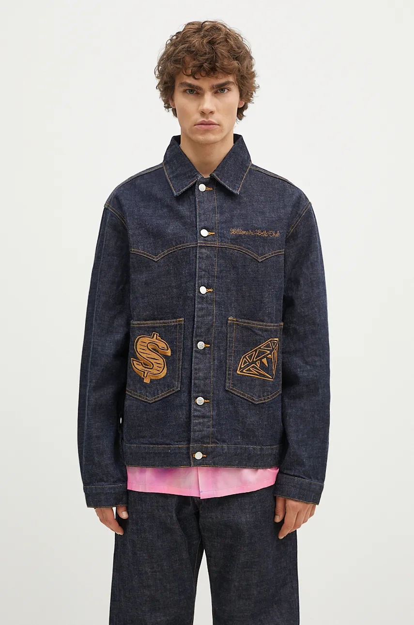 

Джинсовая куртка Diamonds & Dollars Selvedge Denim Billionaire Boys Club, темно-синий
