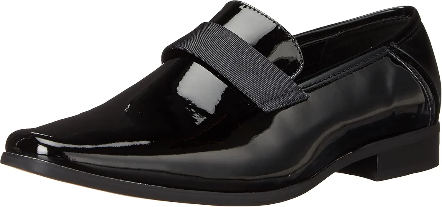 Туфли Calvin Klein Bernard Patent Tuxedo Oxford, Black (Black Patent)