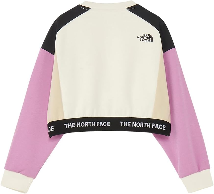 Толстовка The North Face Motion Smoogy Short Crew унисекс для детей, белый — фото 2