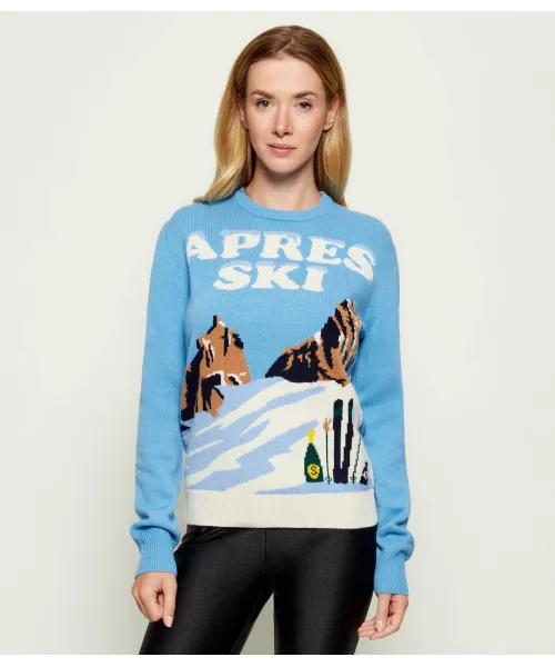 

Новый свитер Queen C Slim fit St.Barth, синий