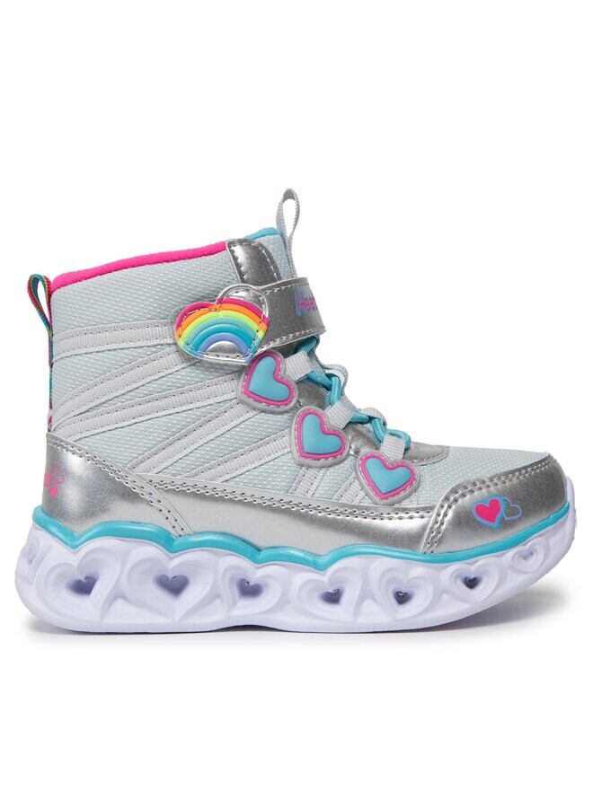 

Сапоги Skechers, серебряный