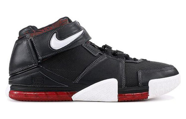 Кроссовки zoom lebron 2 Nike, черный — фото 2