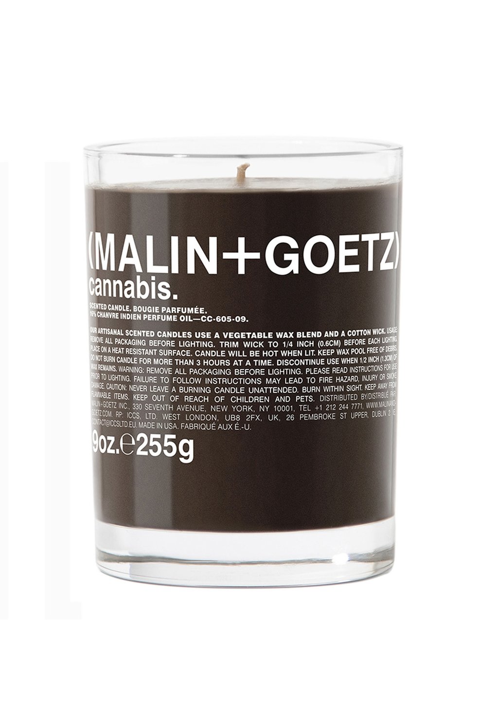 

Ароматическая свеча MALIN+GOETZ, цвет transparent