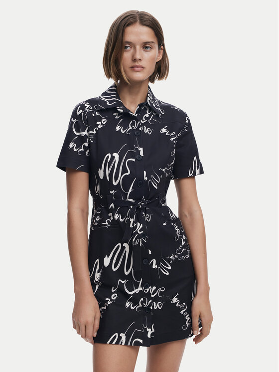 

Платье-Рубашка стандартный крой 25SWVW38 Desigual, черный