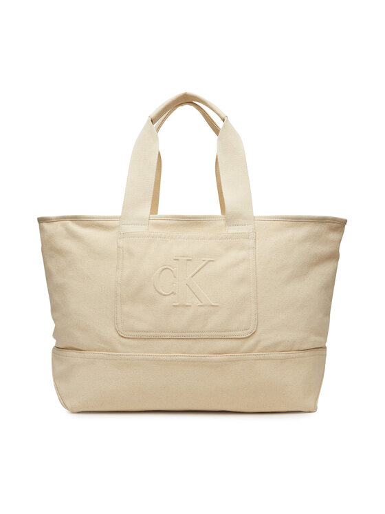 

Сумочка Pocket Canvas Zip Weekender LV04G3093G Calvin Klein Jeans, экрю