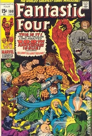 

Fantastic Four #100 "The Long Journey Home!" (Fantastic Four, Volume 1) (Marvel Comics)