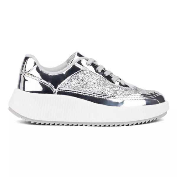 Женские кроссовки Tana на низком ходу New York & Company, цвет silver glitter — фото 2